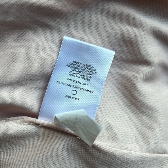 Express Pink Faux Fur Jacket Size M NWOT - Picture 13 of 15